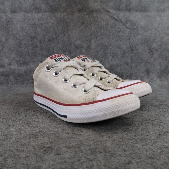 Converse Shoes Kids 13 Sneaker Chuck Taylor All Star Canvas Casual White Lace Up - Picture 1 of 13